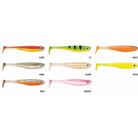 SEÑUELO SUAVE VINYLO SUDAK MINNOW 8CM STORM
