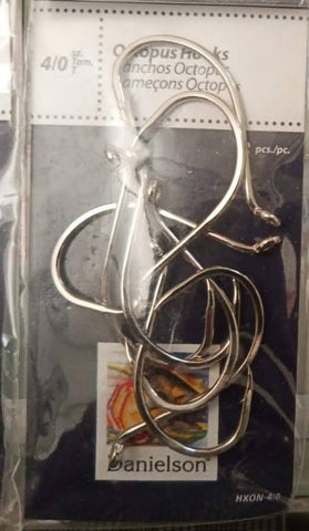 DANIELSON OCTOPUS HOOKS #4/0