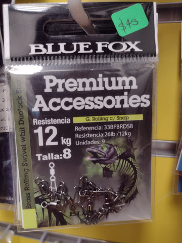 TERMINAL PARA PESCA SNAP 08 BLUE FOX